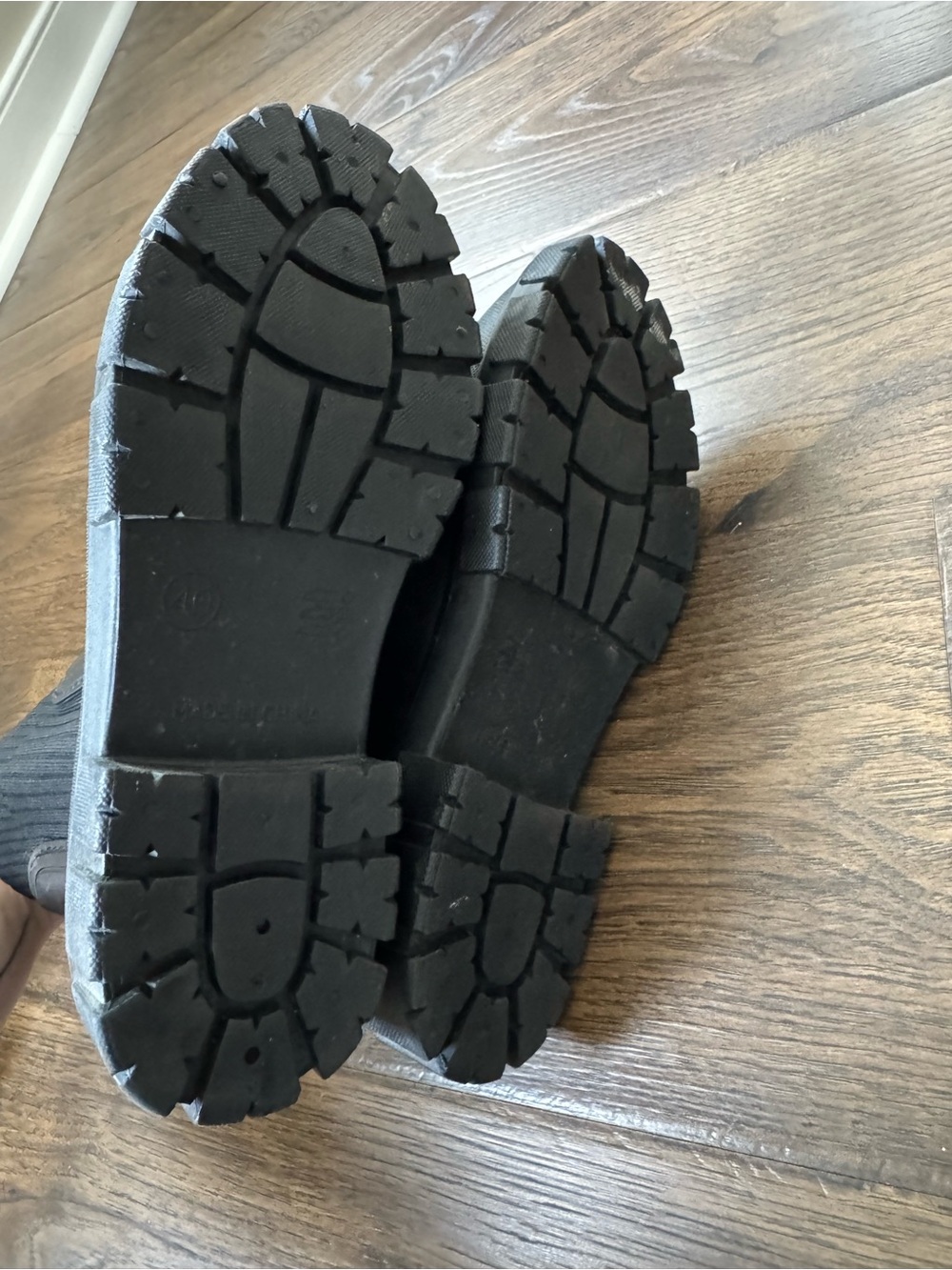 Black‎ Chelsea Rain Boots - Picture 3 of 4